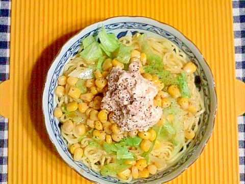 ツナマヨ冷麺♪